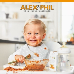 Alex&Phil bilde av barn som spiser